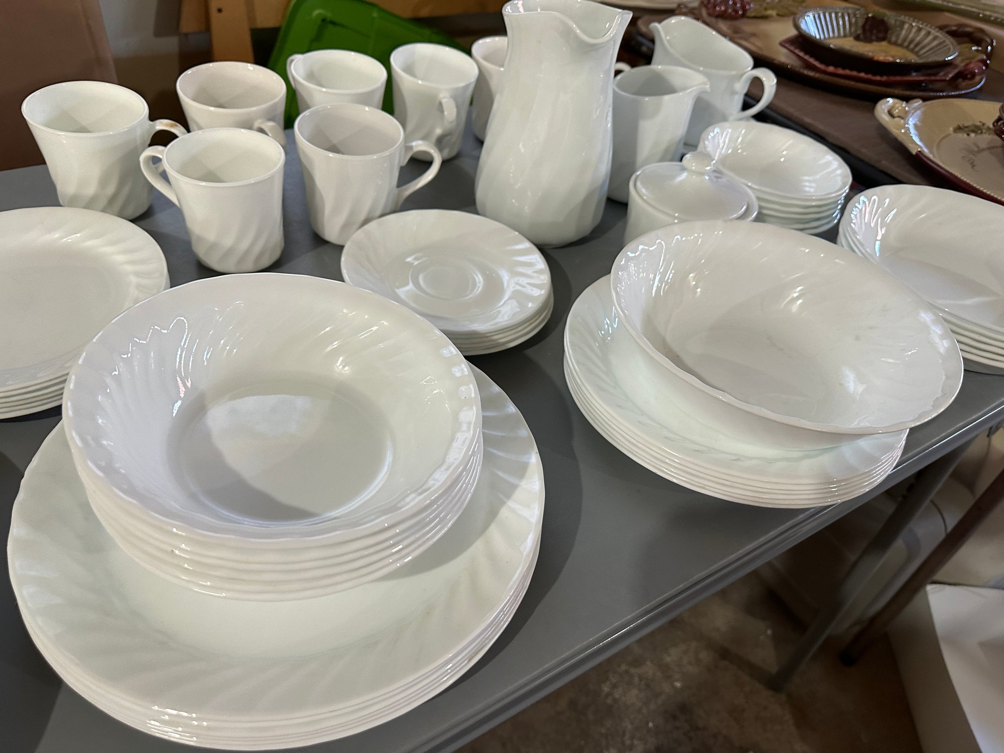 Stoneware Corelle Plates Set Walmart Piece Dinnerware Walmart