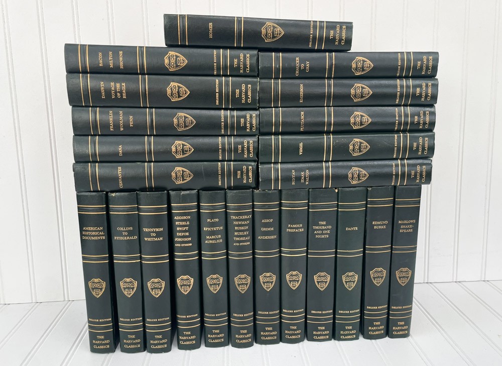 A Collection Of Harvard Classic Books #2274322 | Auctionninja.com