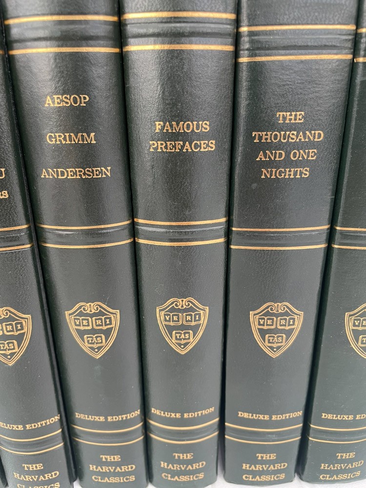 A Collection Of Harvard Classic Books #2274322 | Auctionninja.com