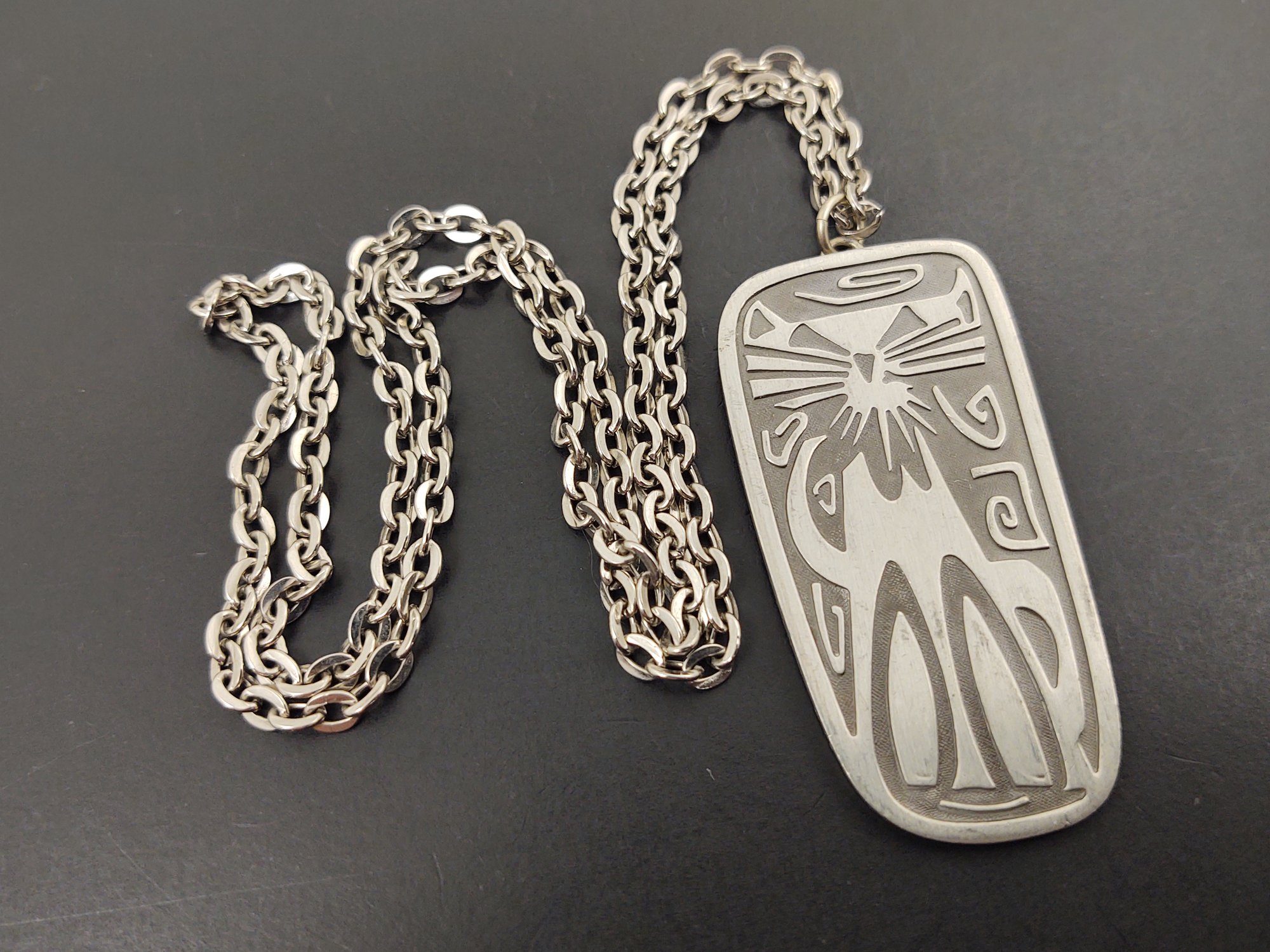 Pewter Jewellery Georg Jensen Pewter Sterling Silver Jorgen Jensen