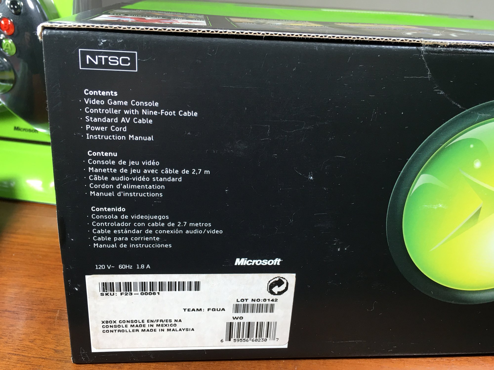 INCREDIBLY RARE FIND - 2001 XBOX With Controller & 3 Games - NEVER