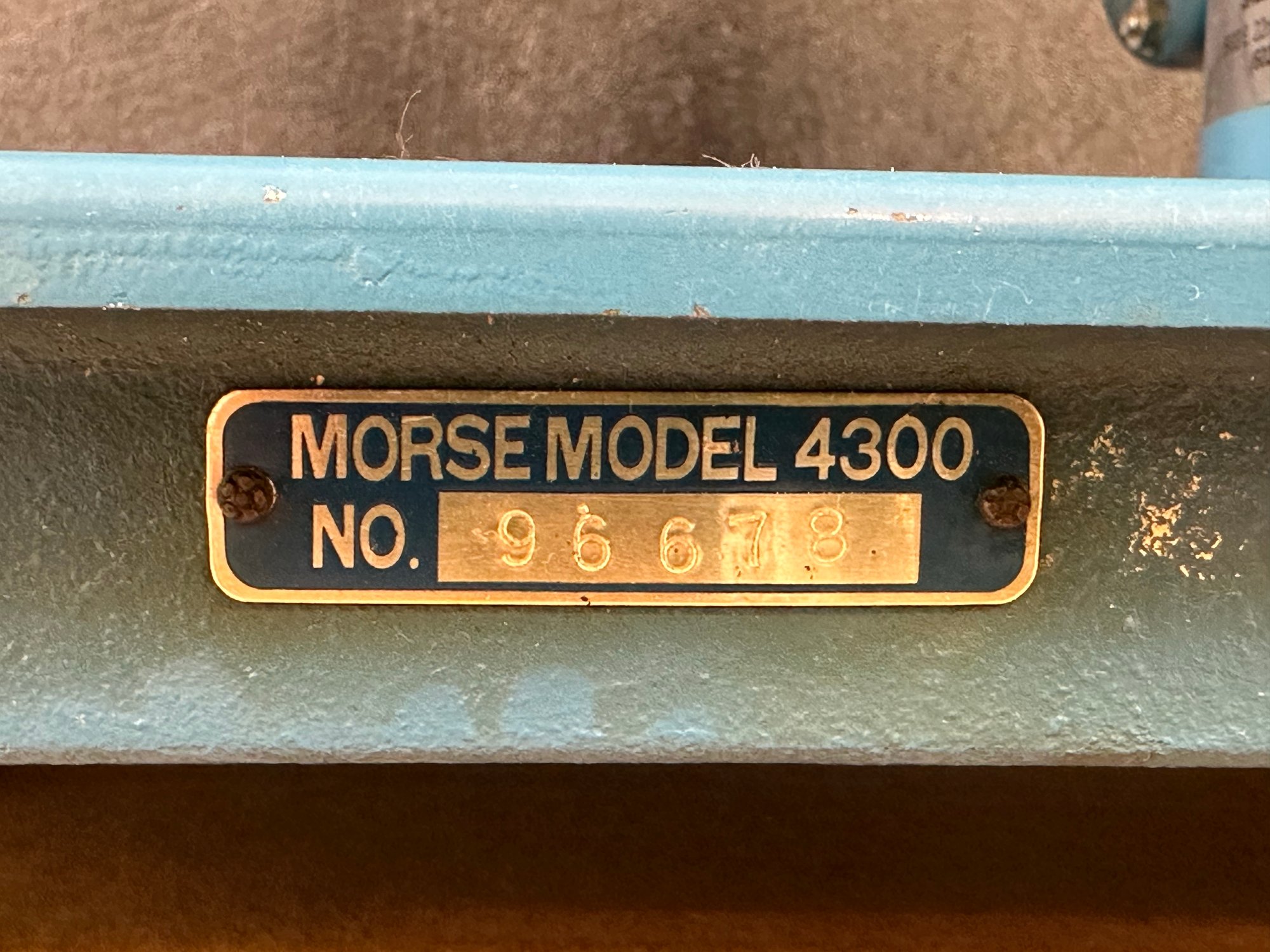 Vintage Sewing Machine: Morse Zig-Zag Model 4300 #1853744