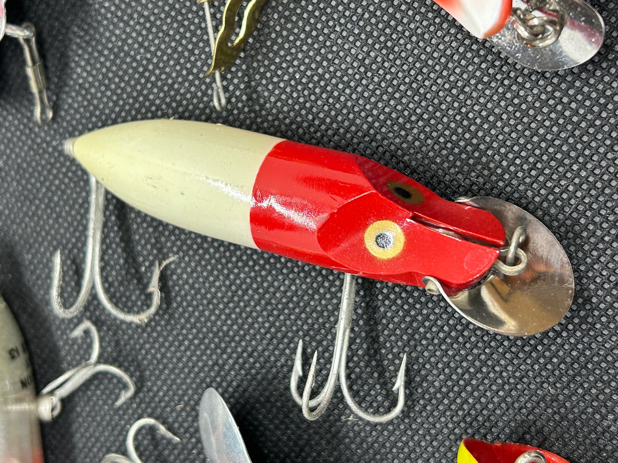 Vintage Heddon Embroidered Patch Fishing - Used - Foto 3