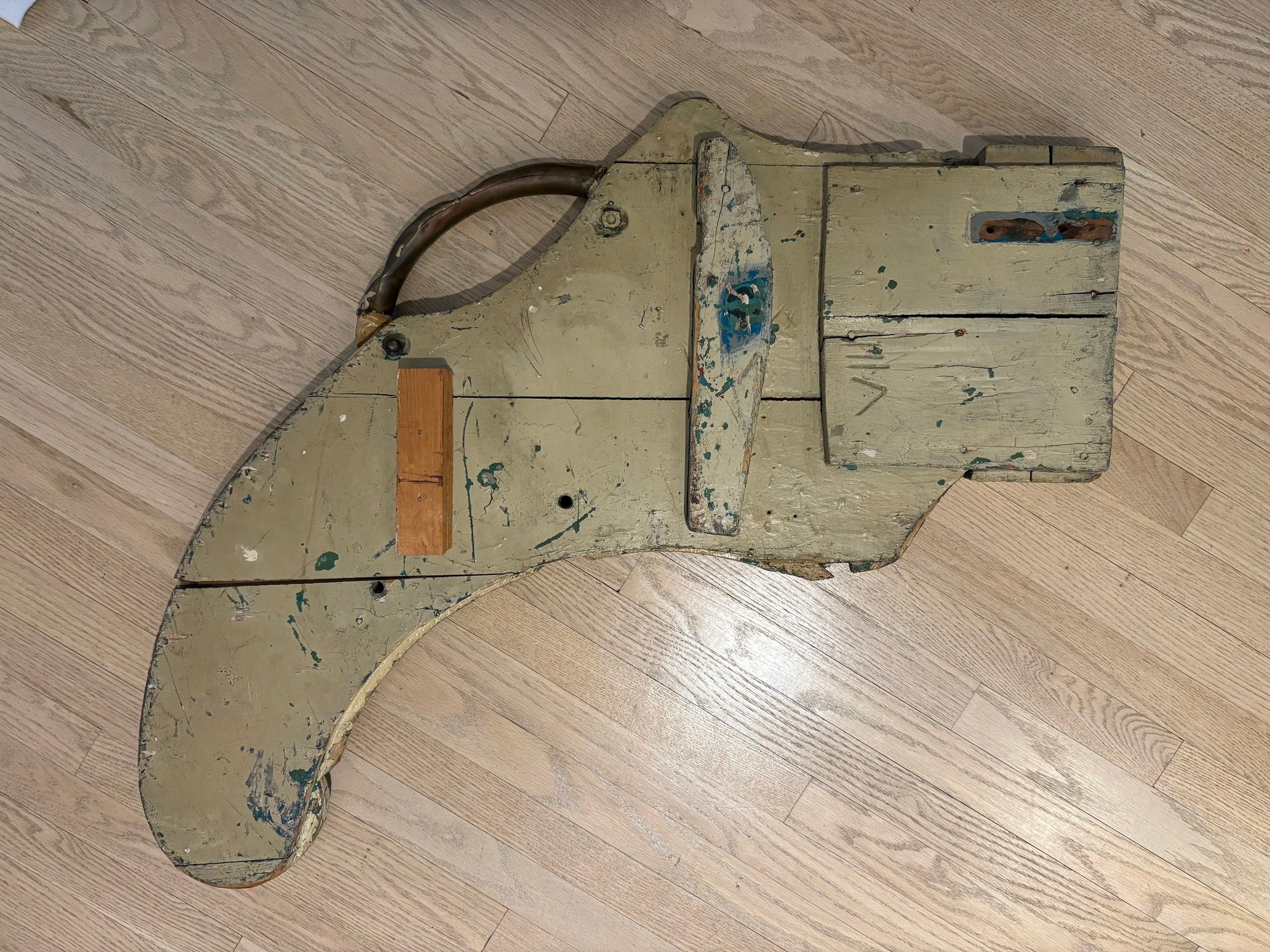 Antique Rounding Board Shield Carousel Mirror Panel #2281464 ...