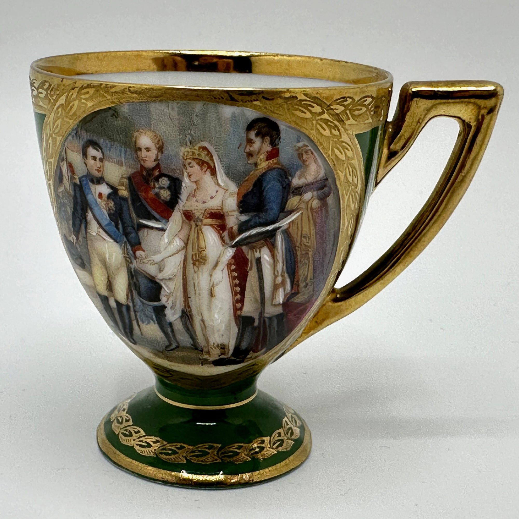 Vintage Royal Vienna Carlsbad Napoleonic Tea Set Service For 6 With ...