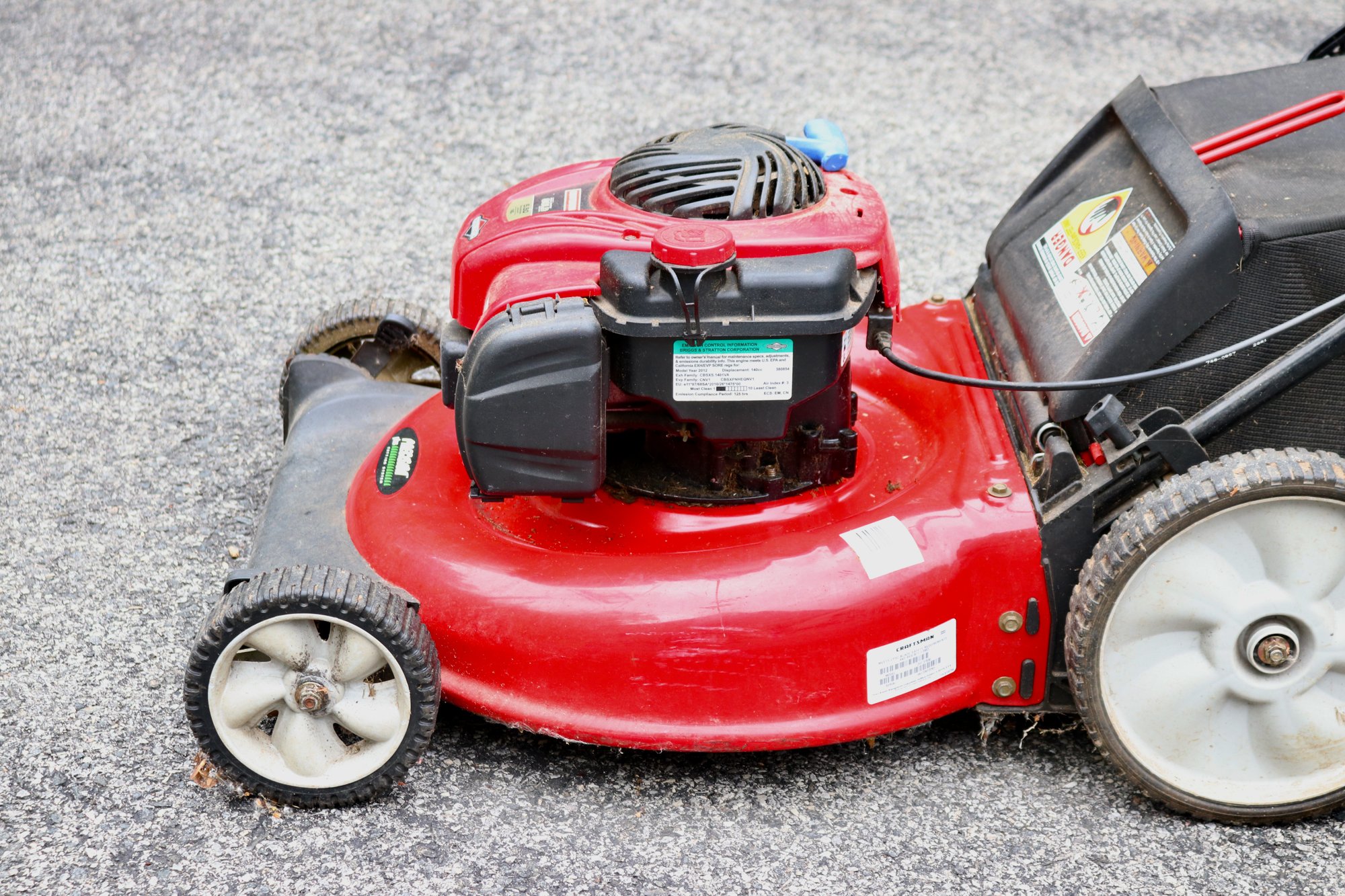 Craftsman Precision Plus 140 Cc Gas Push Lawn Mower Briggs Stanton