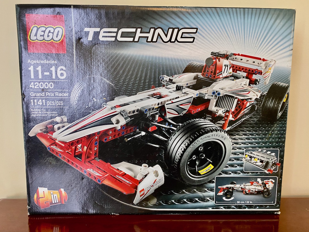 Technic Grand Lego F1 42000 LEGO Technic 42000 Grand Prix Racer