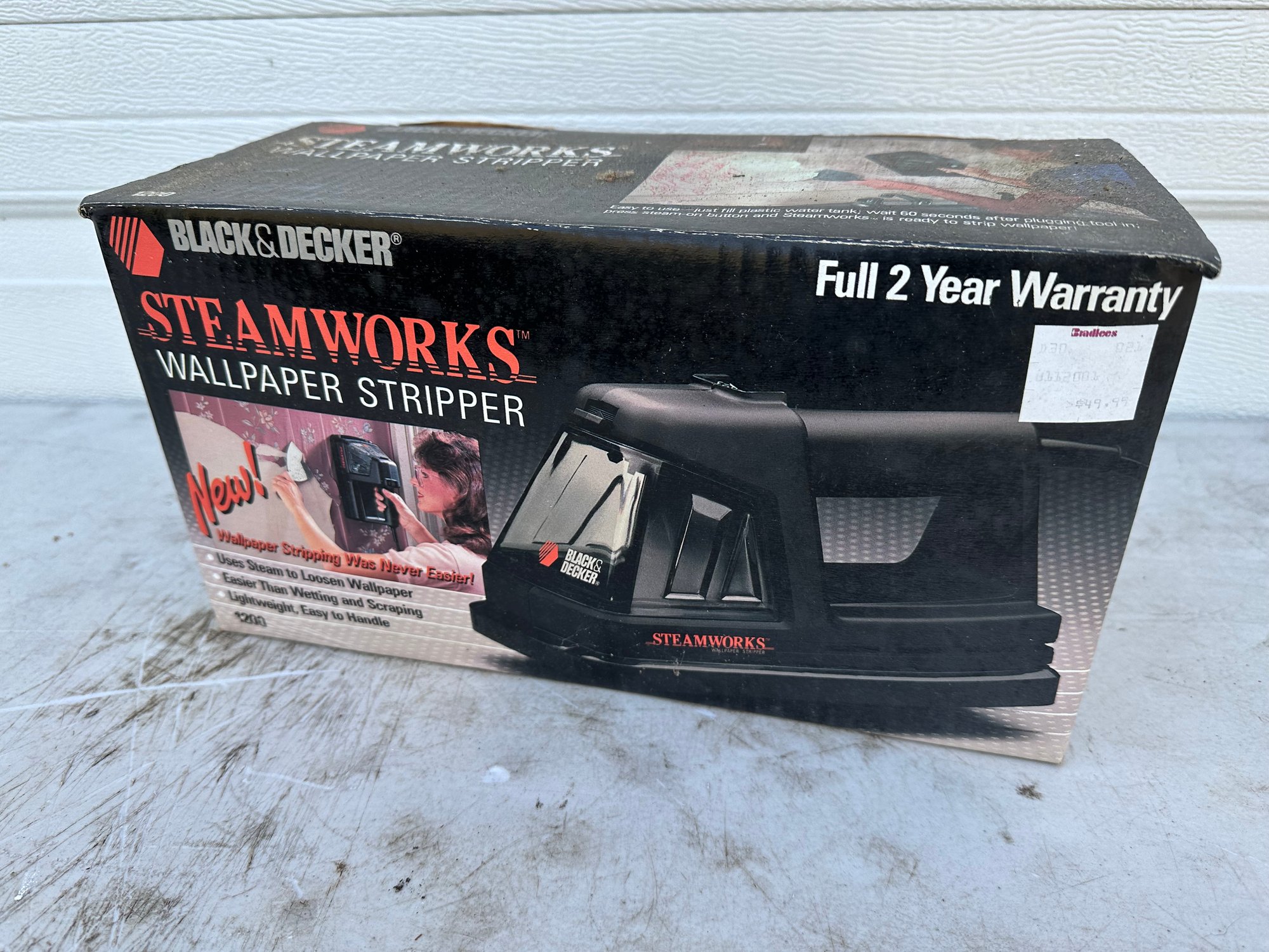 Black And Decker Steamworks Wallpaper Stripper 1501011