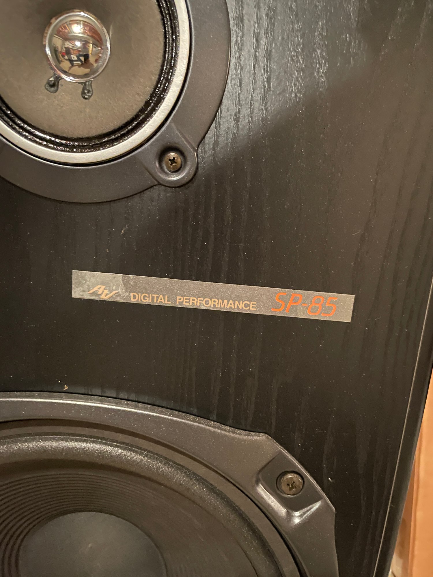 JVC- Digital Performance SP85 Floor Speakers. #1421605