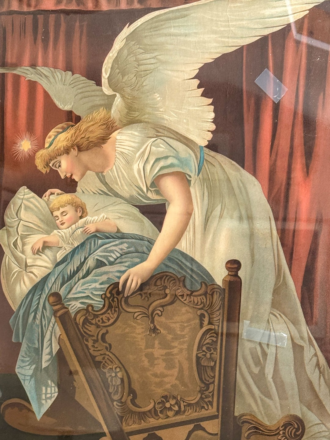 VICTORIAN RELIGIOUS PRINT #2301312 | Auctionninja.com