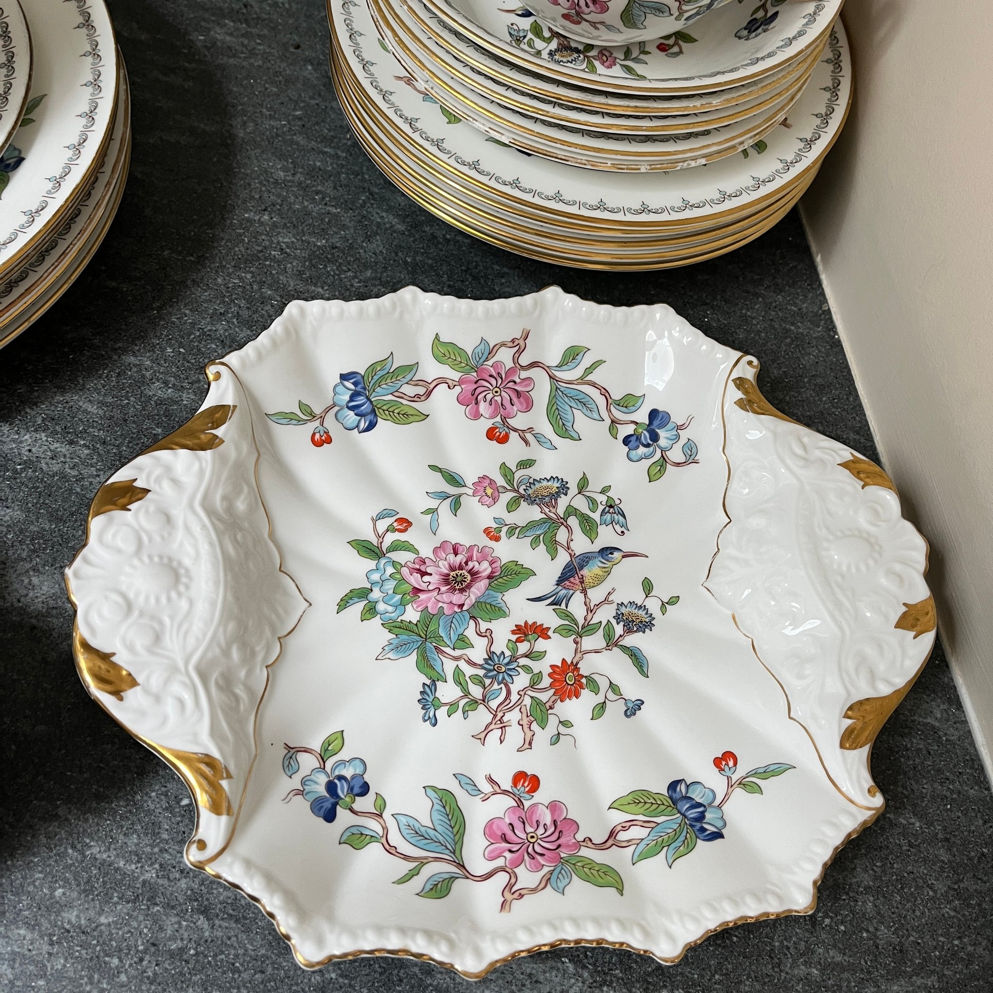A Large Assortment Of Aynsley Pembroke Bone China #40731700