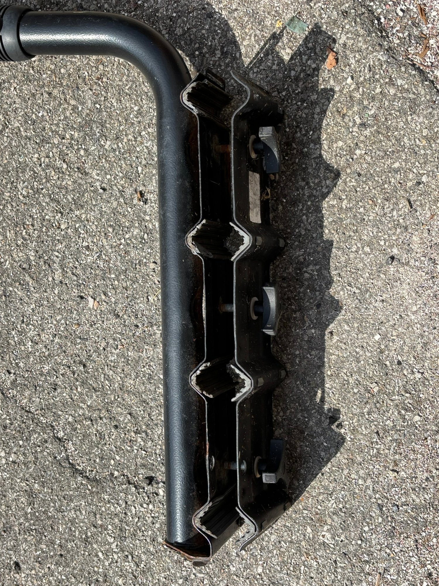 A Masterlock Bike Rack On Hitch 1967780