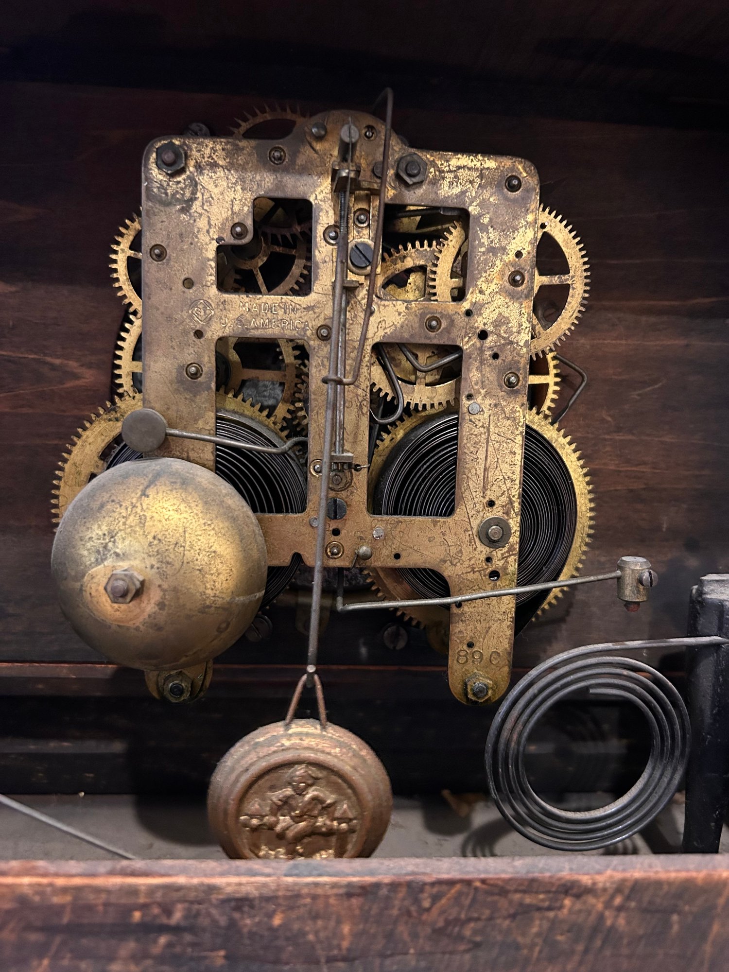 Seth Thomas Mantle Clock Movement SETH THOMAS WESTMINSTER CHIMES