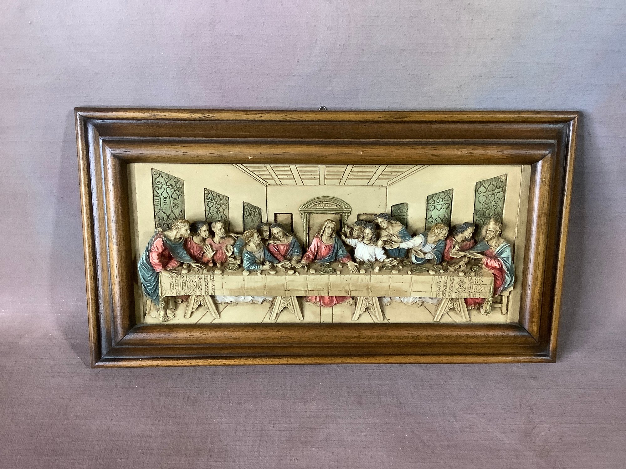 Vintage Last Supper Made In Italy #2041566 | Auctionninja.com