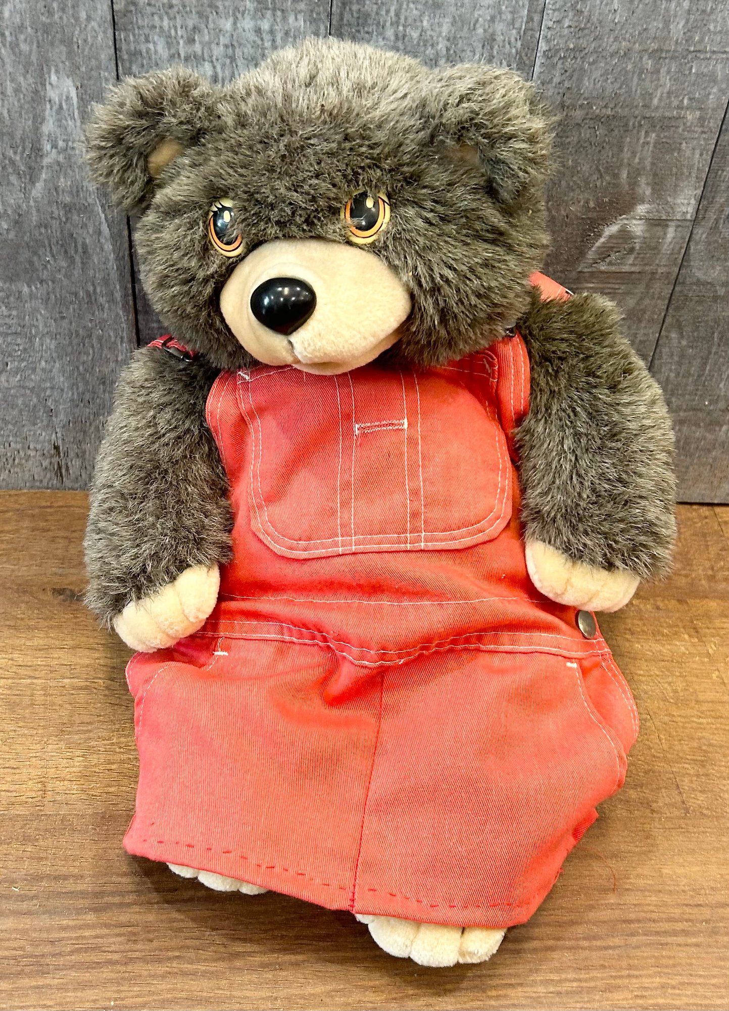 1986 Bingo Bear By Hasbro Puppet Teddy Bear #1866653