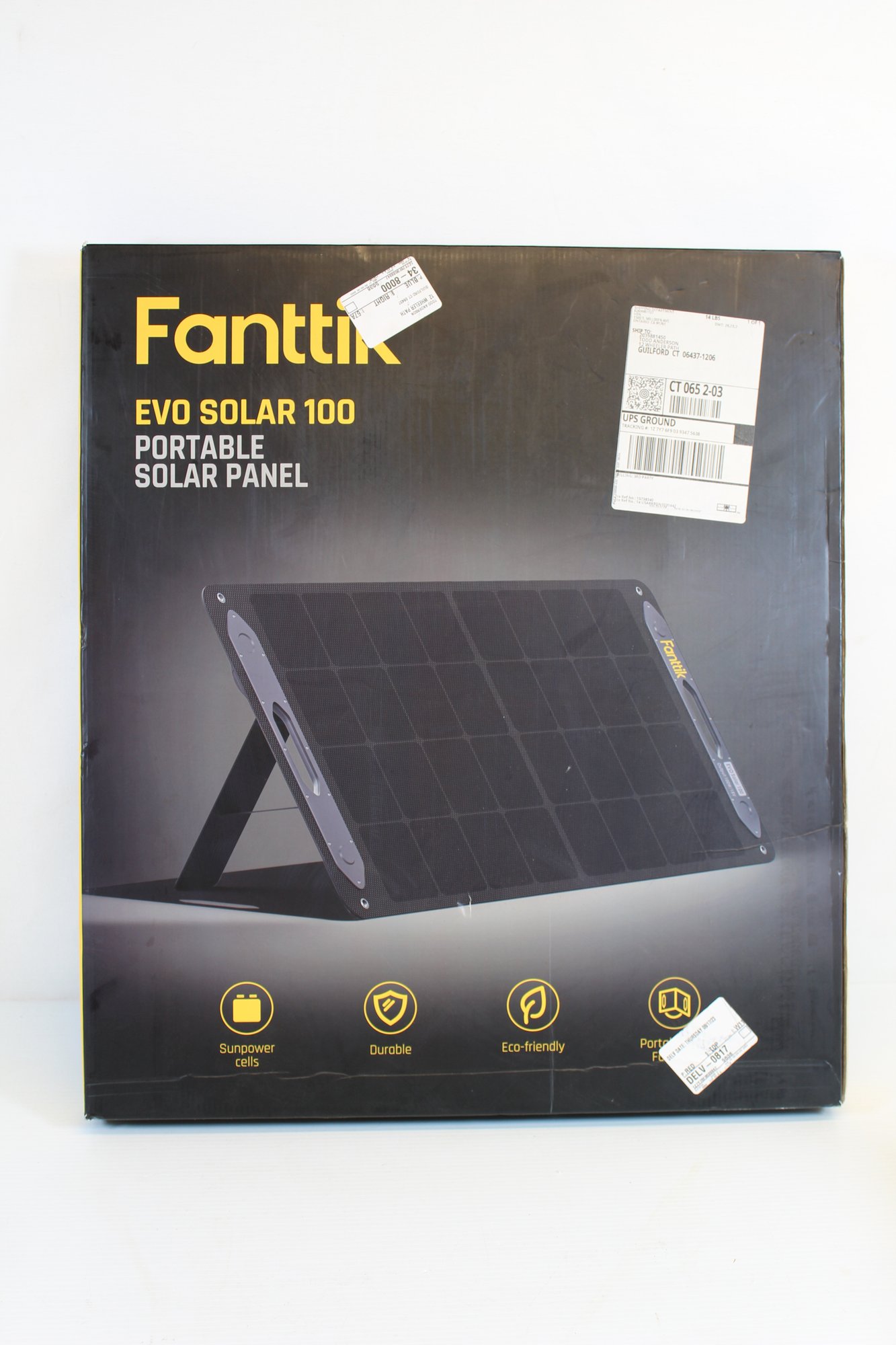 New Old Stock Fanttik EVO Solar 100 Portable Solar Panel #1936613 ...