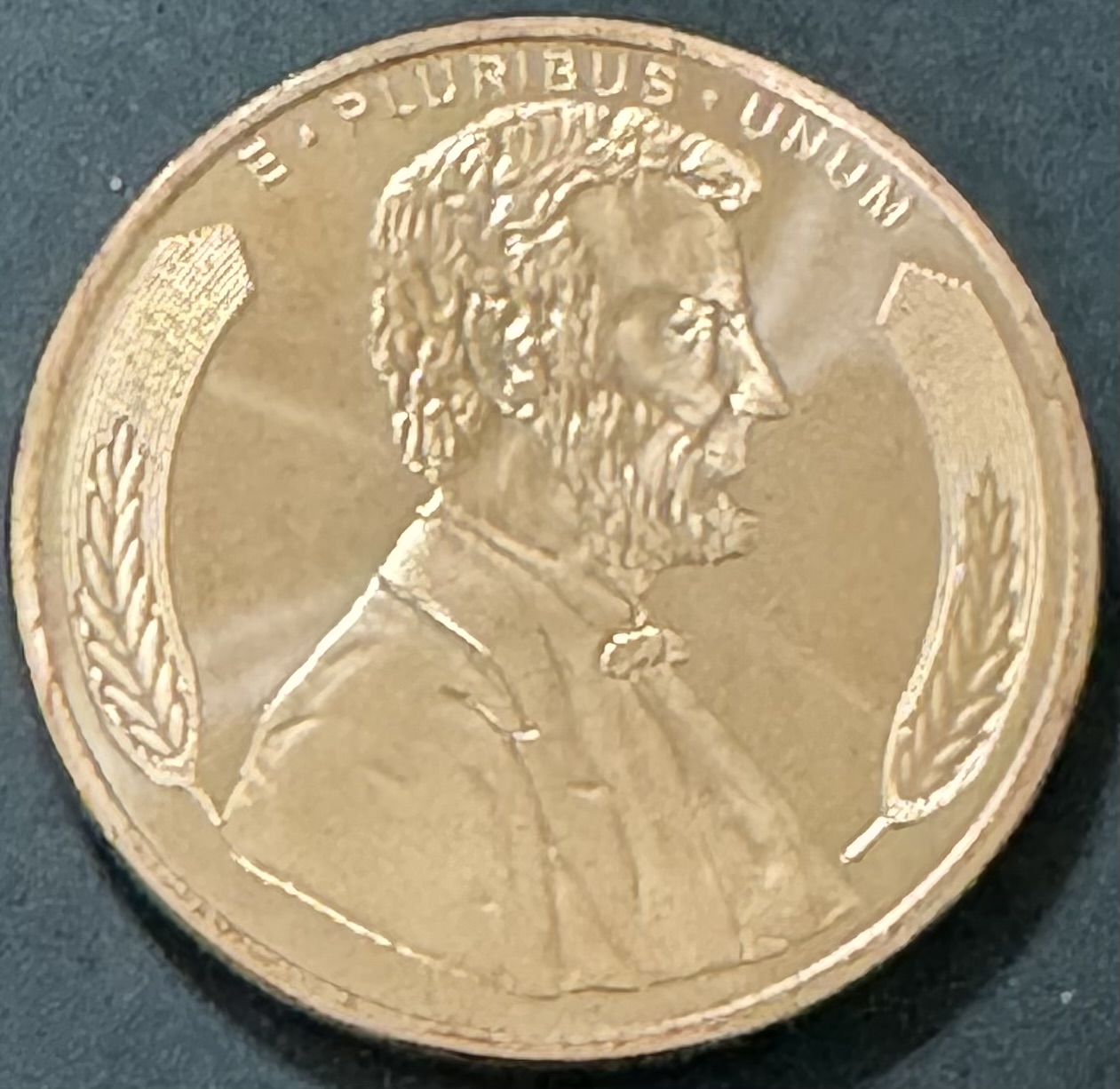 1 Unze Kupfer Barren .999 Fein - US President Sammlerbarren In Münzkapsel