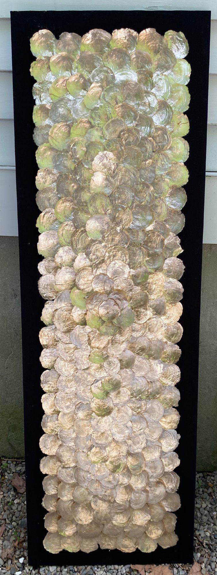 Capiz Shell Style Framed Art Panel #2327012 | Auctionninja.com