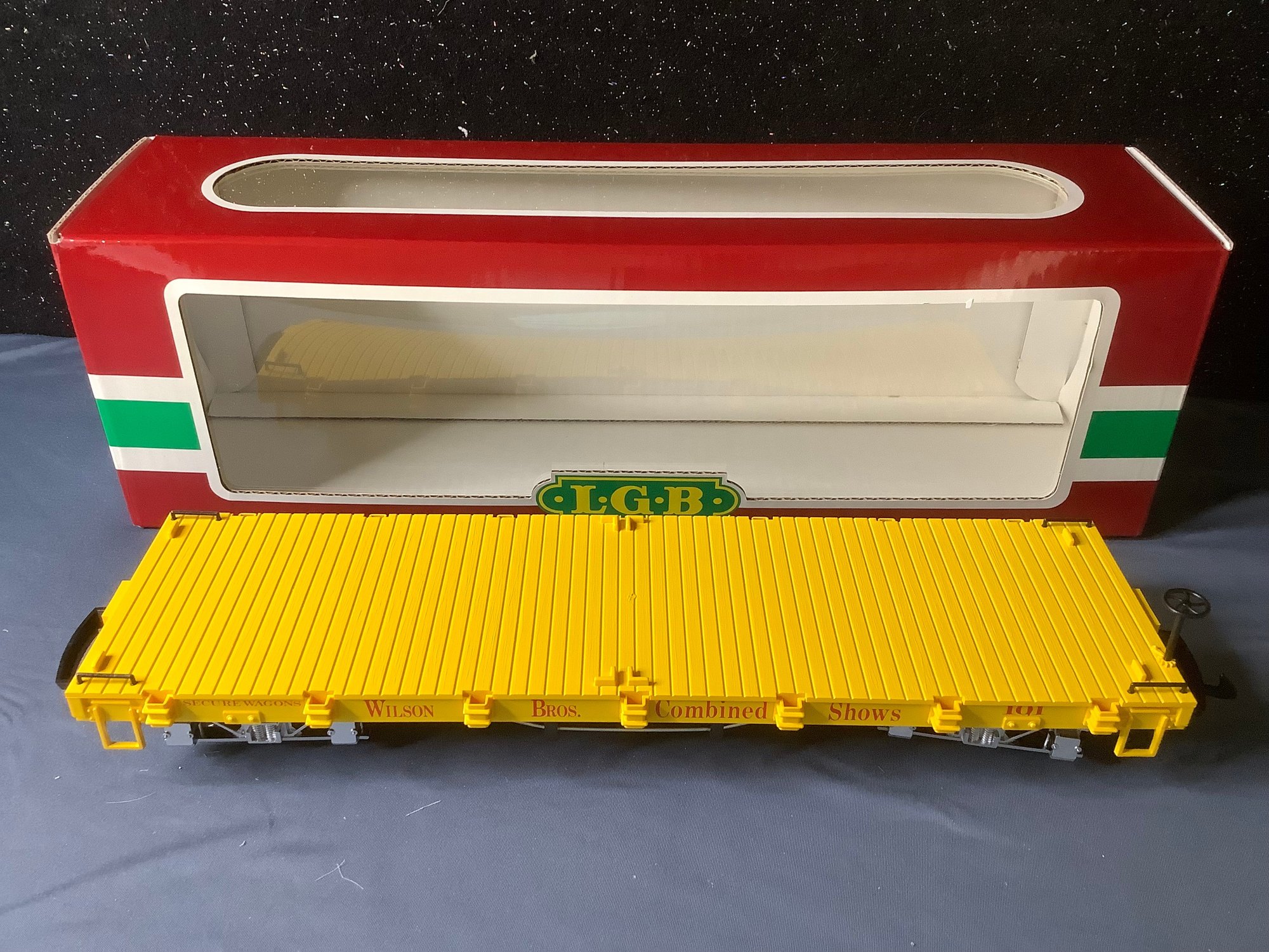 LGB 4160-DG Flat Train Car #76 #2166438 | Auctionninja.com