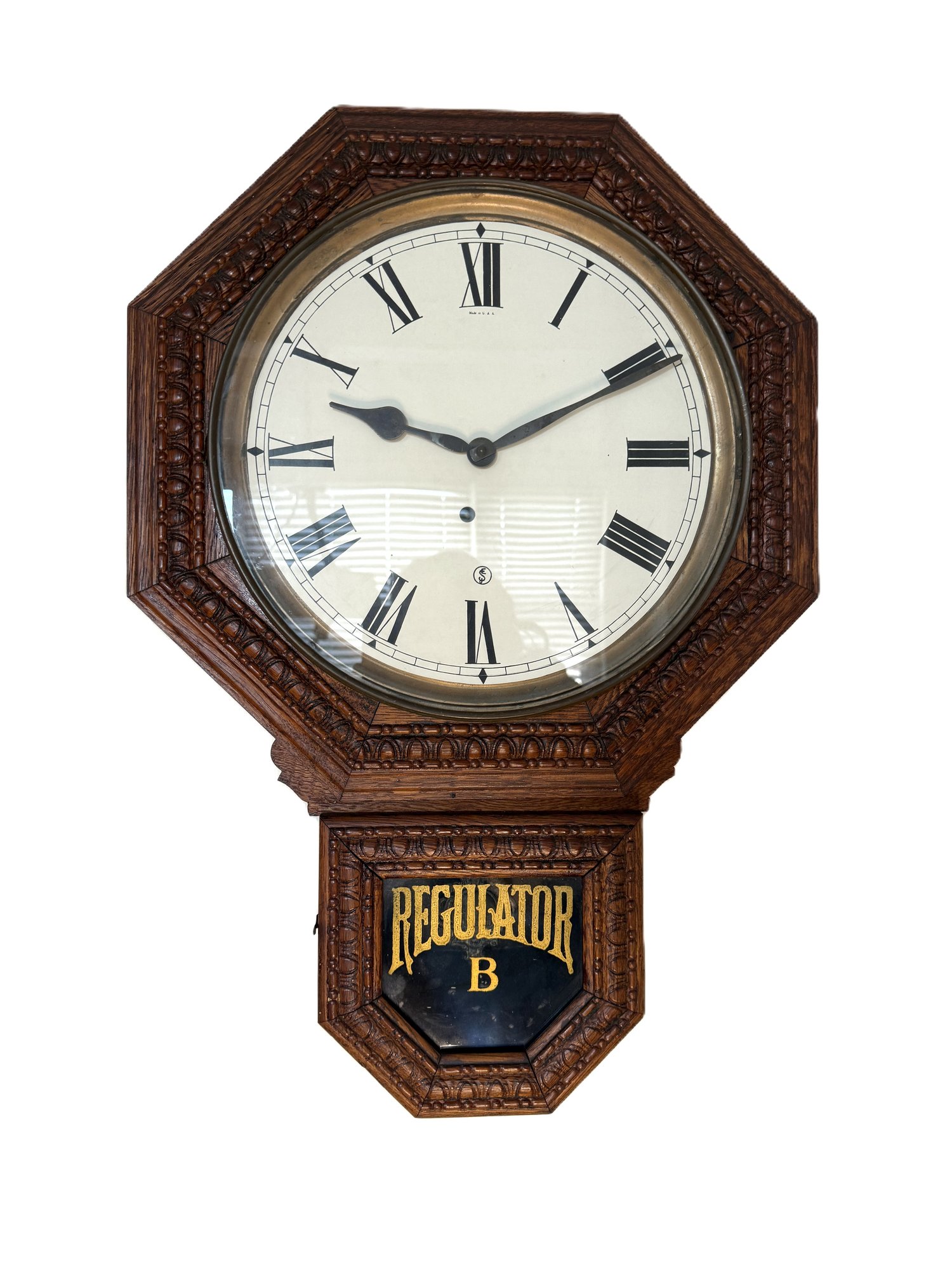 Ingraham Regulator B Wall Clock With Original Key #2256987 ...