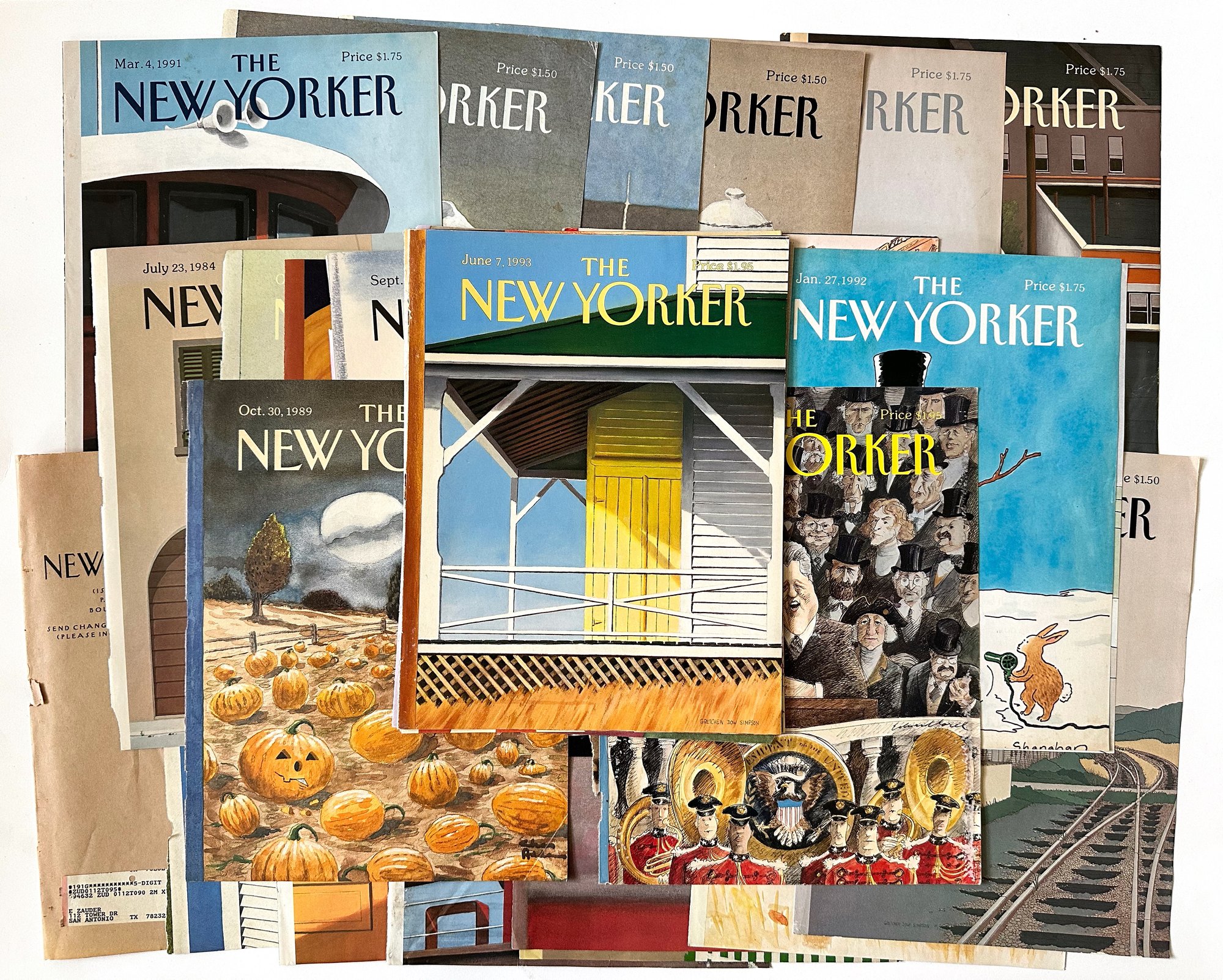 Over 30 The New Yorker Magazine Covers From The 1980s & 1990s 40795490