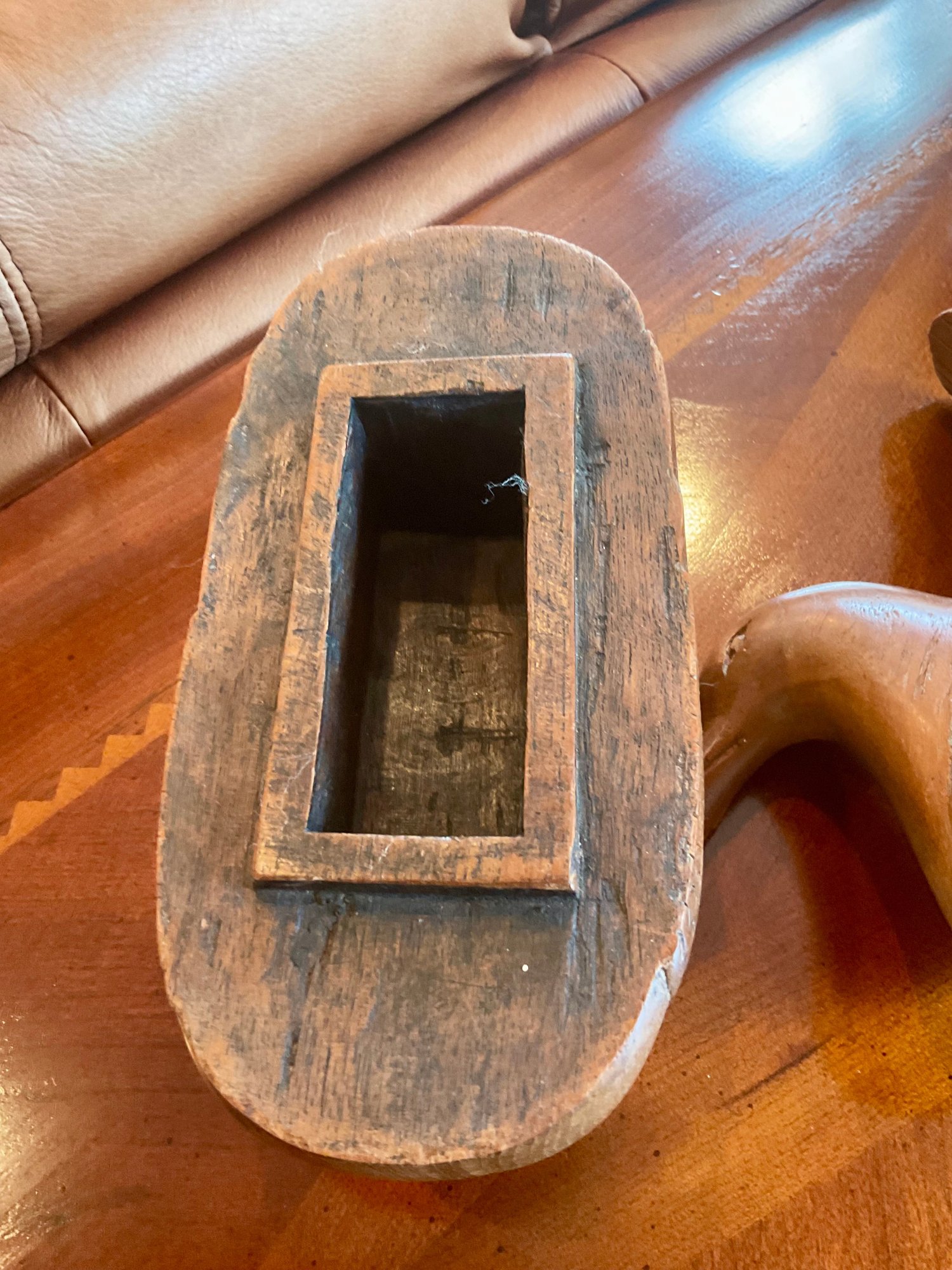 Pair Of Vintage Hand-Carved Wooden Duck Decoy Treen Trinket Boxes ...