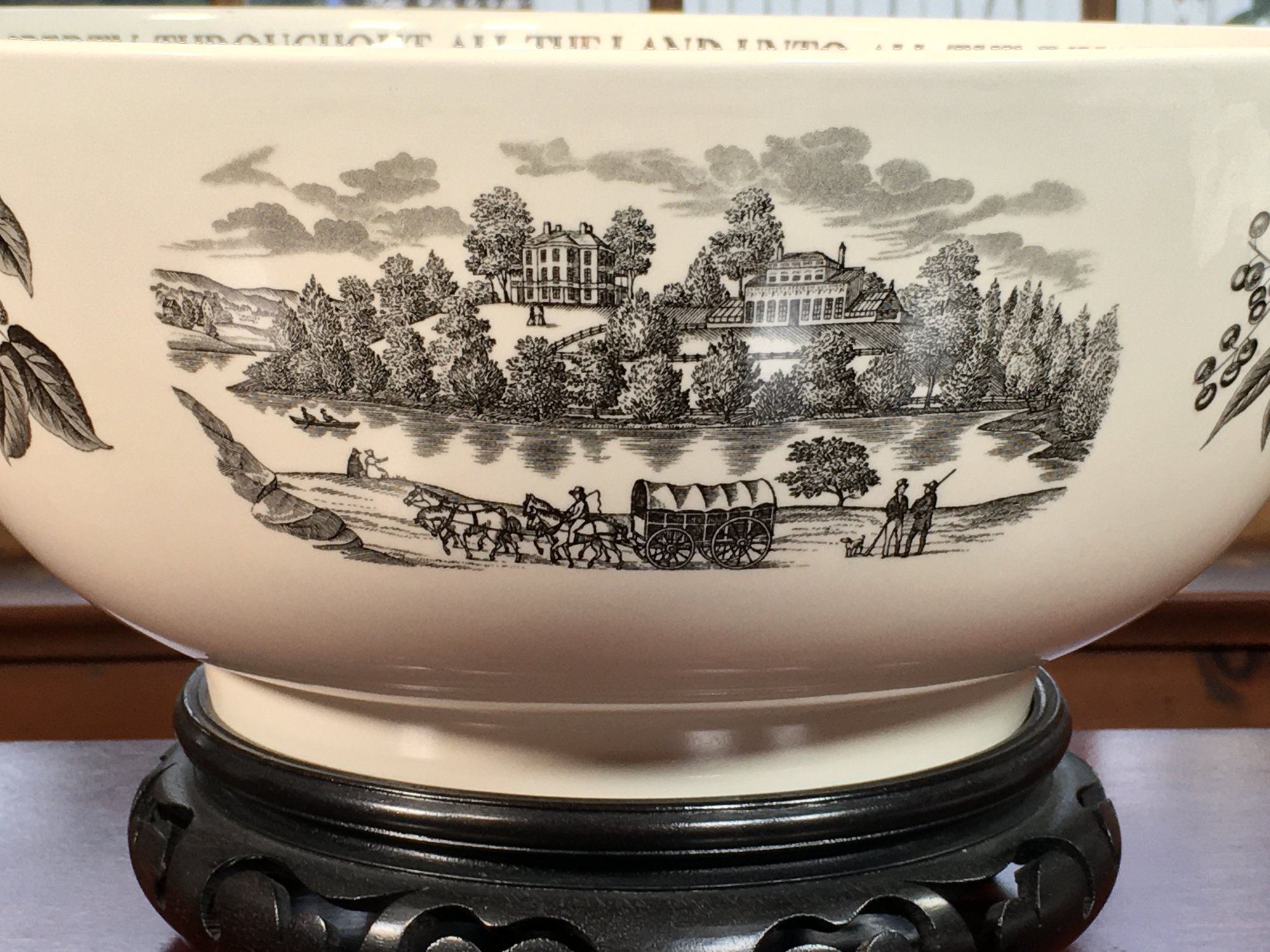 Spectacular $950 Large Vintage WEDGWOOD - The Philadelphia Bowl