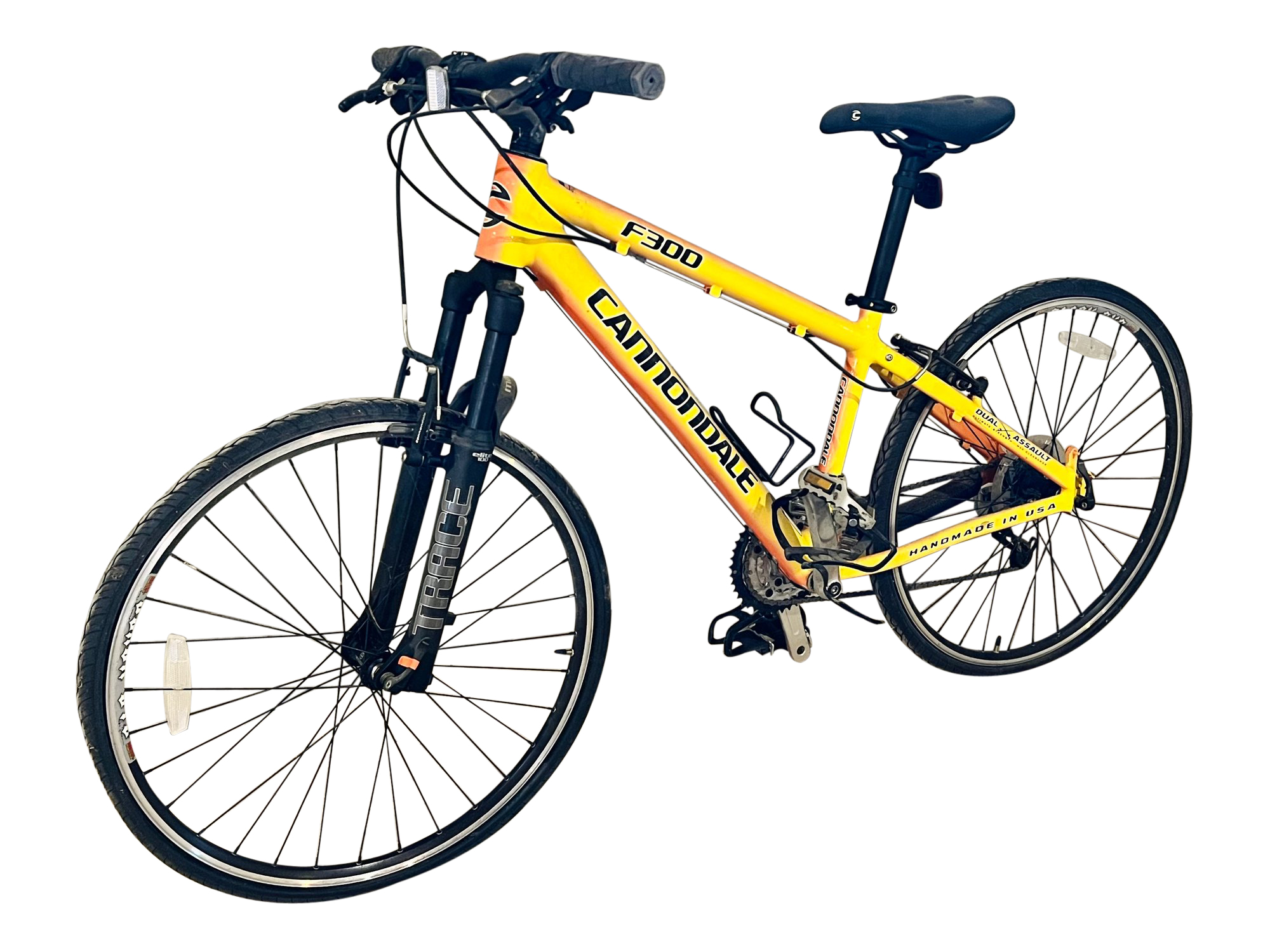 Cannondale F300 Hybrid / Gravel Bike Yellow - Handmade #1676906