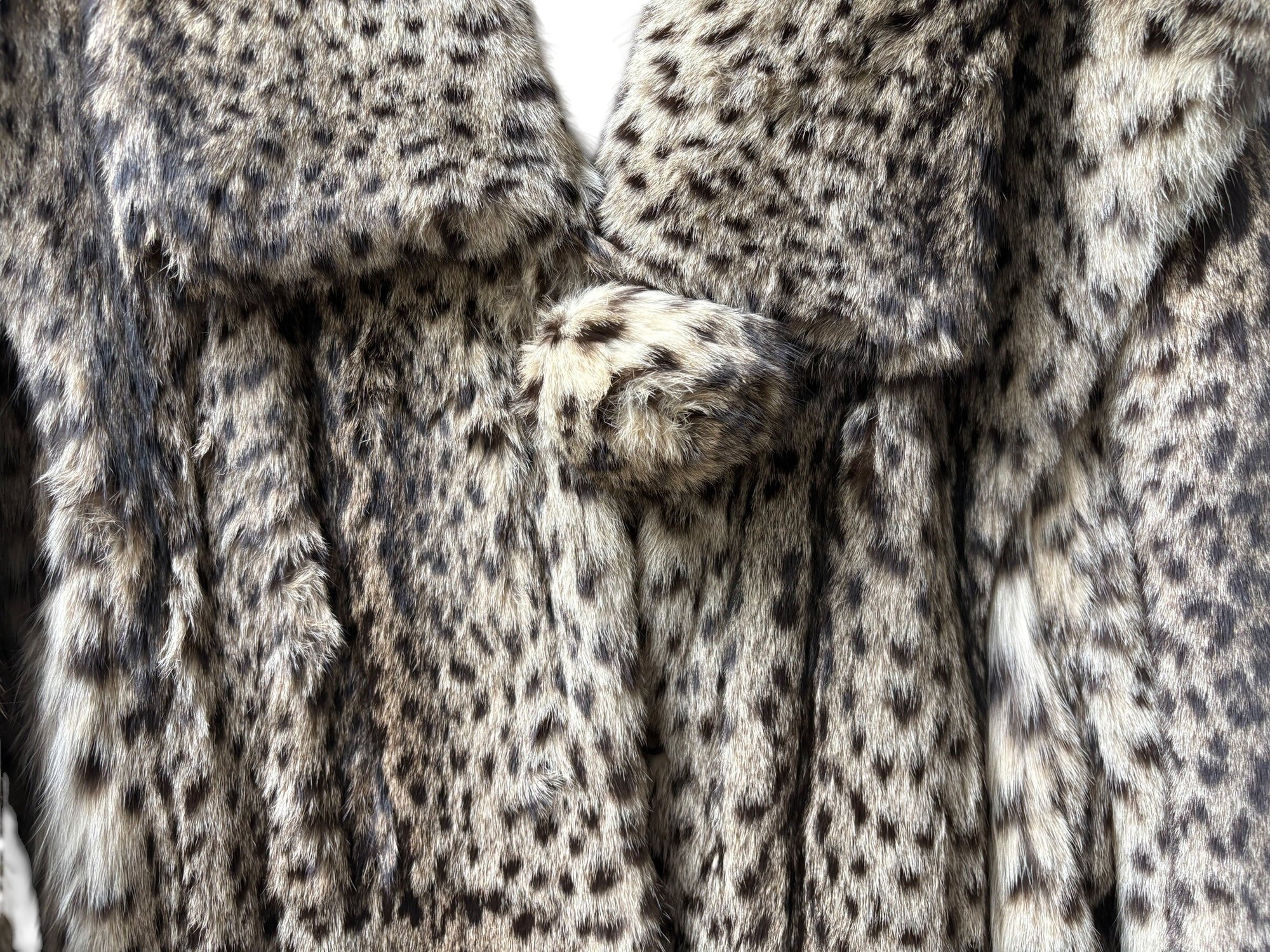 Reichbind Furs Vintage 1980s Spotted Fur Coat By Reichbind Furs #2308293 ...