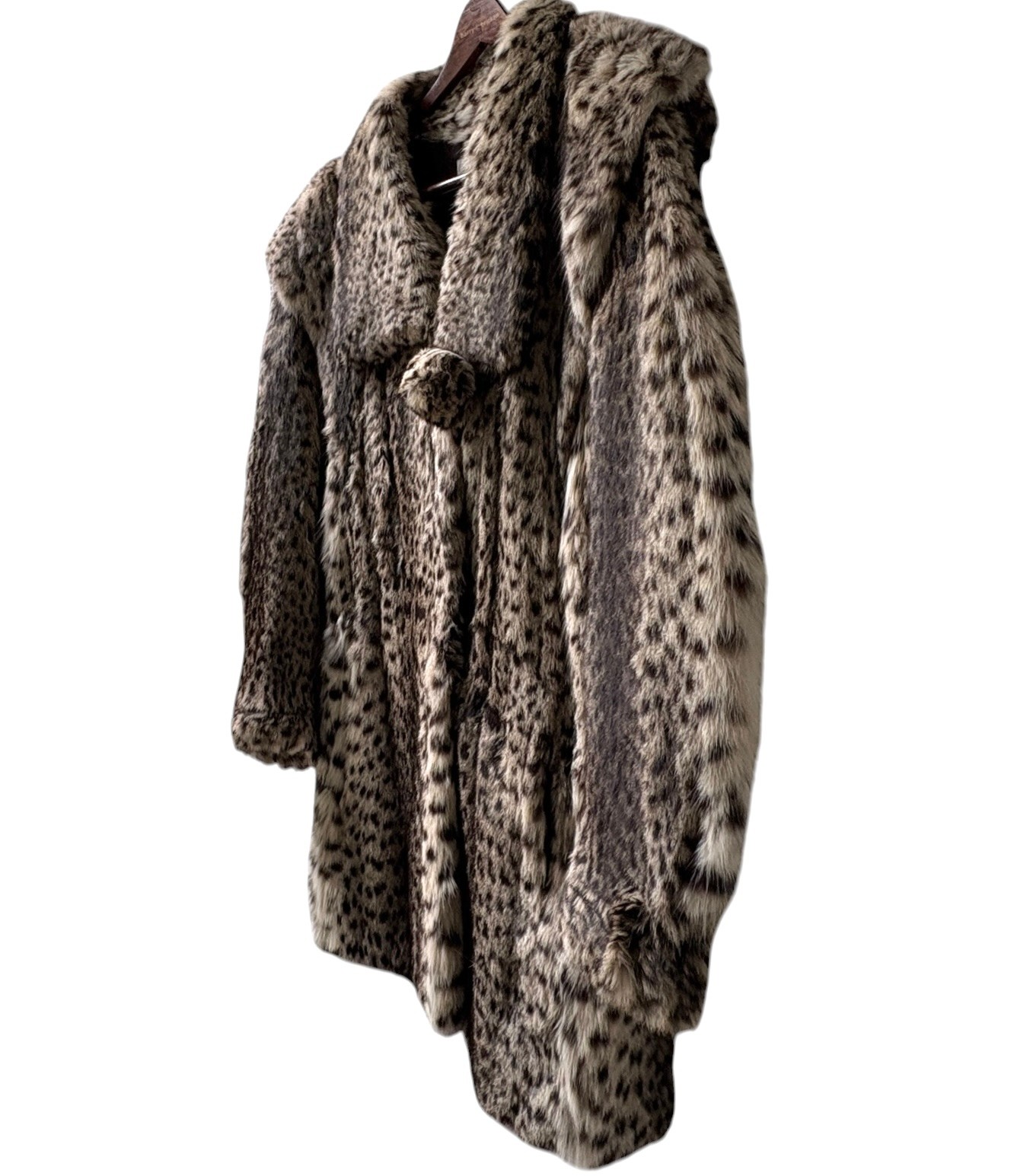 Reichbind Furs Vintage 1980s Spotted Fur Coat By Reichbind Furs #2308293 ...