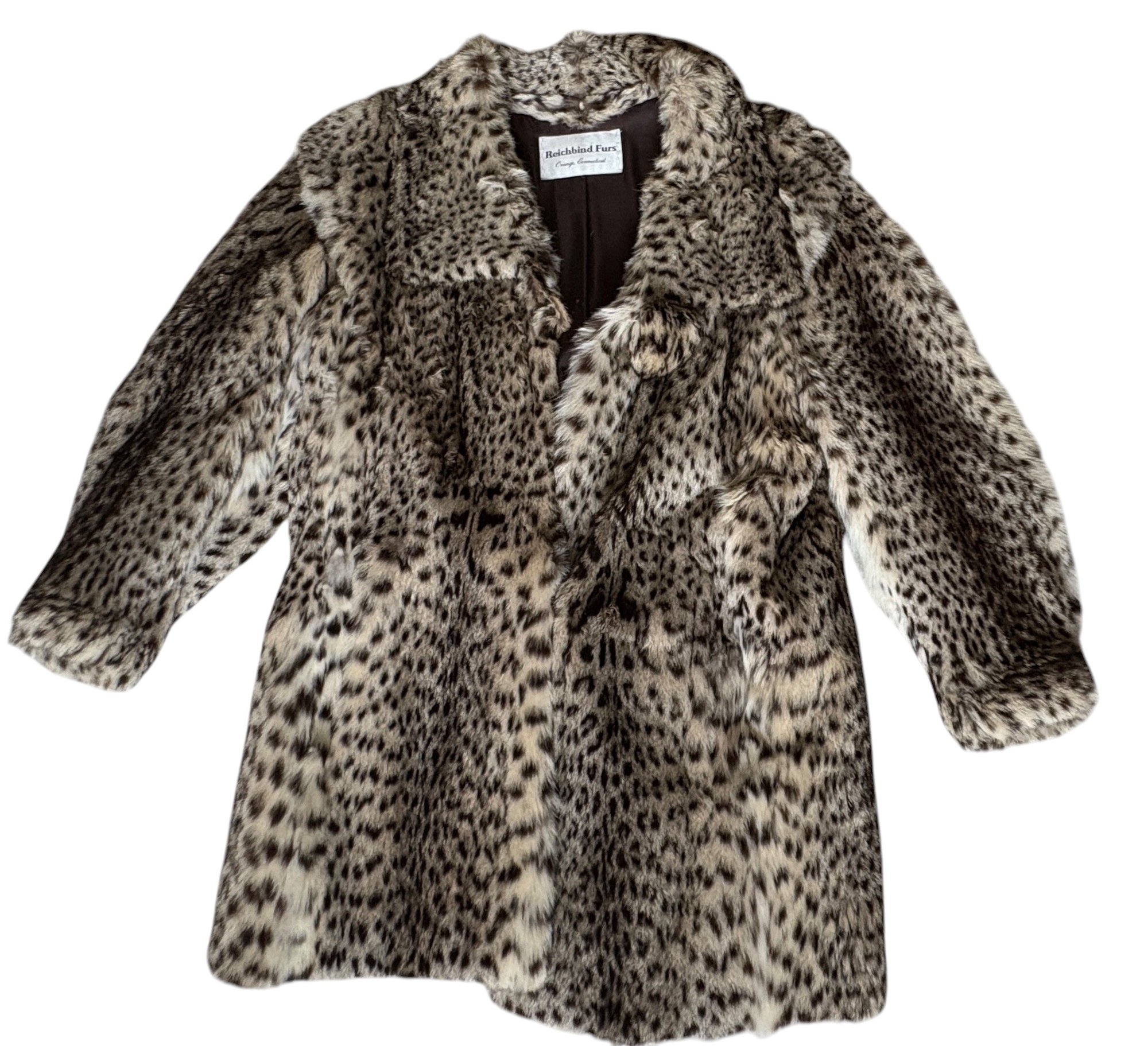 Reichbind Furs Vintage 1980s Spotted Fur Coat By Reichbind Furs #2308293 ...