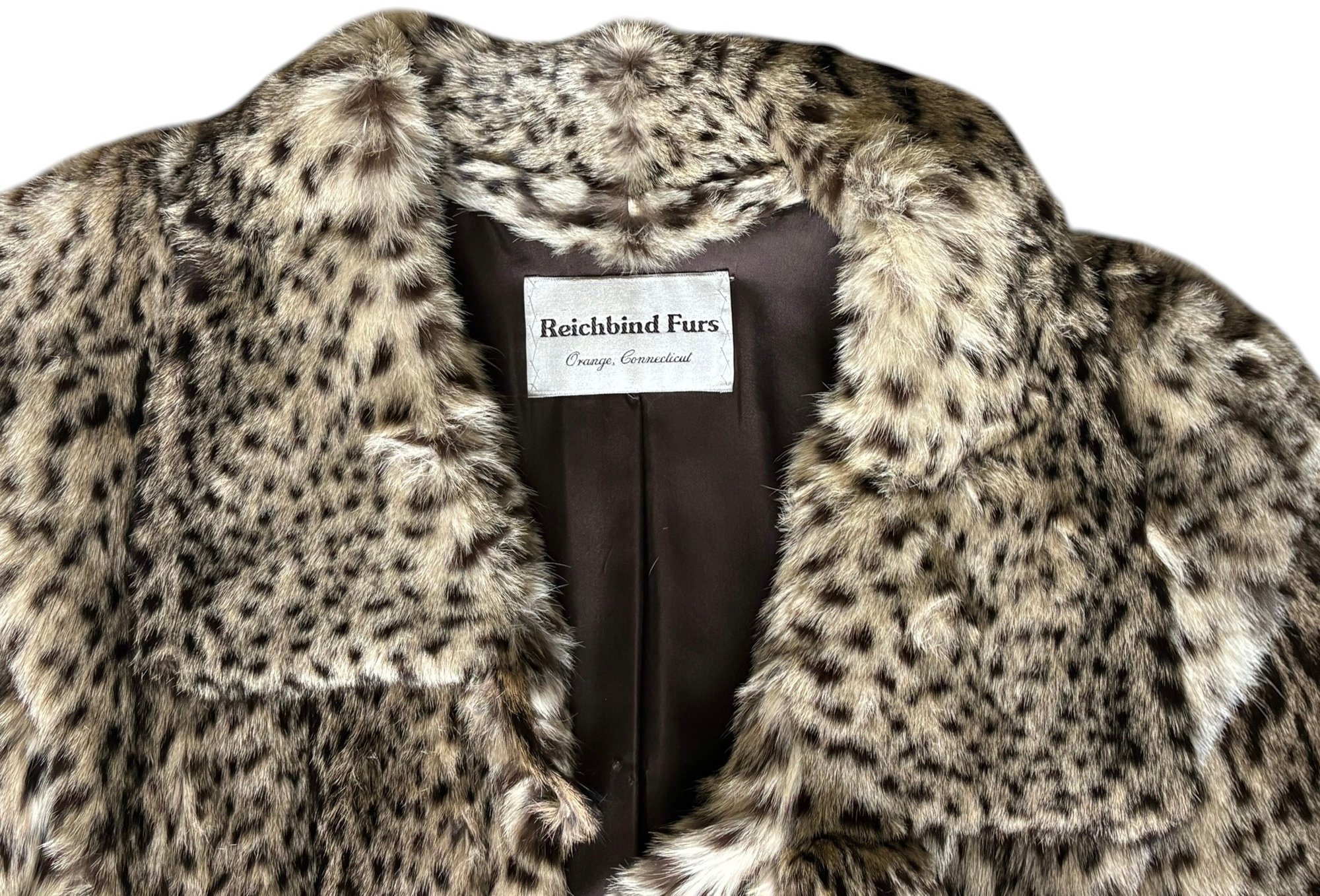 Reichbind Furs Vintage 1980s Spotted Fur Coat By Reichbind Furs #2308293 ...