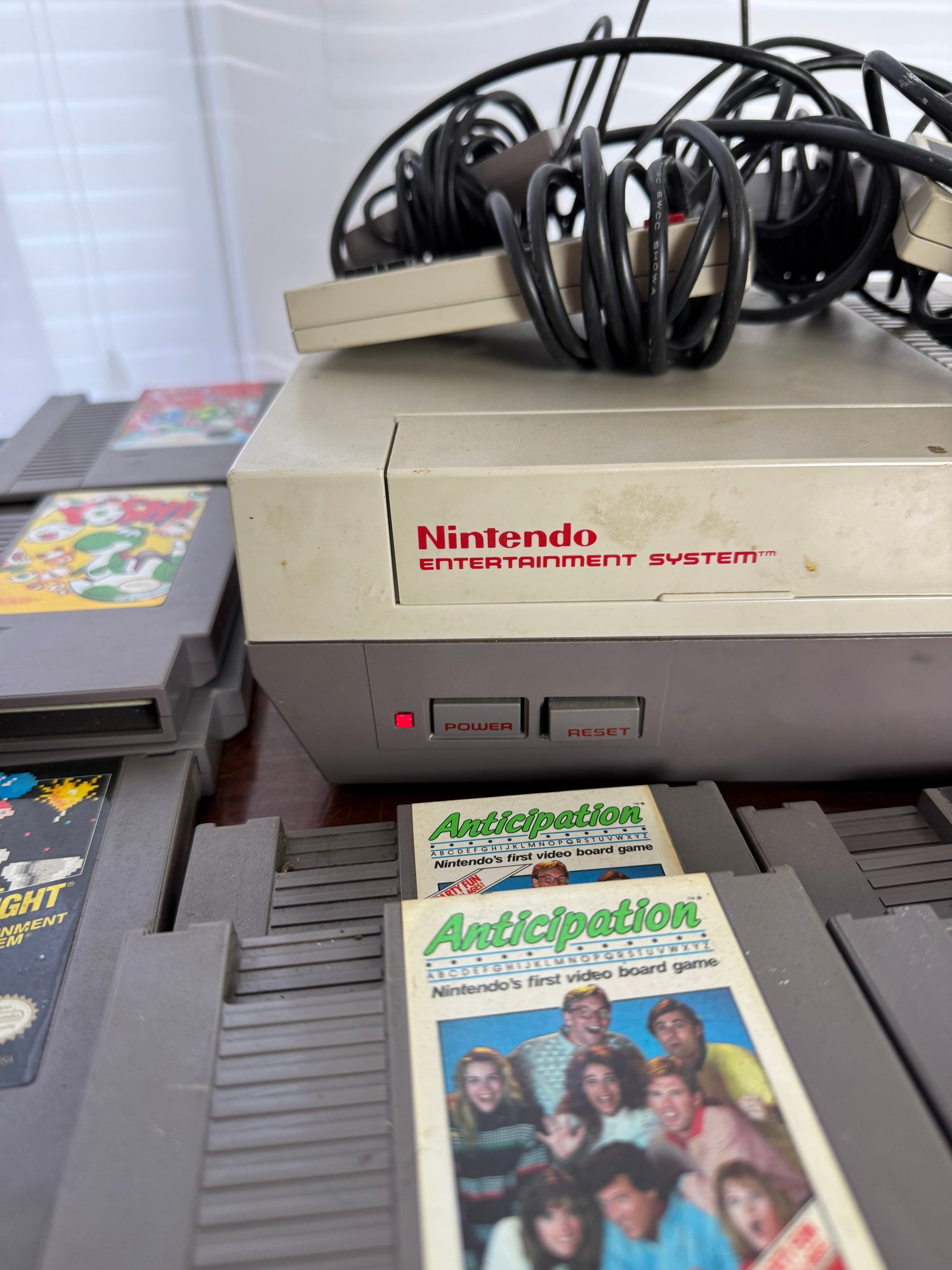 Nintendos NES Console With Video Games And Light Gun #2245654 ...