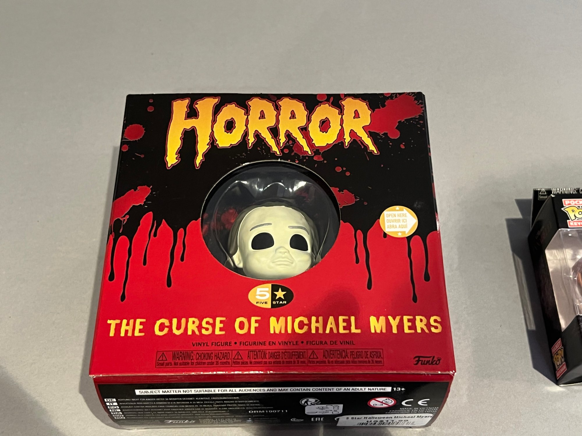 HOT Michael Myers Pop Keychain Hot Pocket Pop Keychain