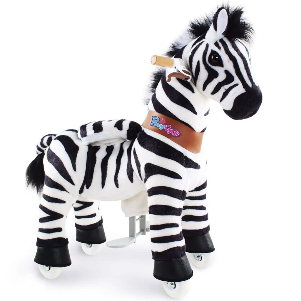 Pair Of Zebra And Pony Cycle Riding Toys For Ages 49 Years 1987713