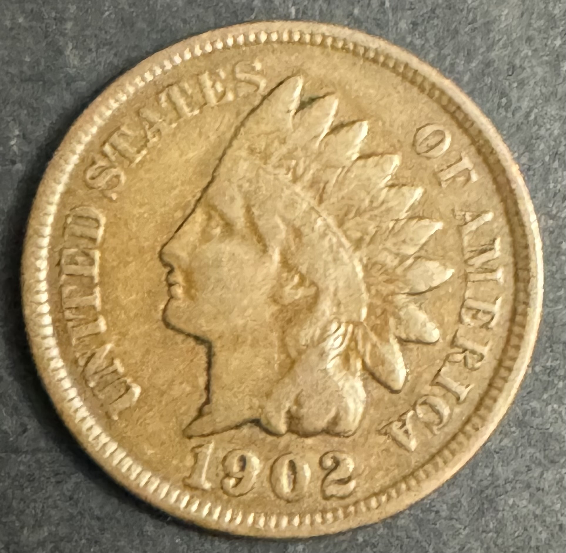 1902 Indian Head Penny #1935119 | Auctionninja.com