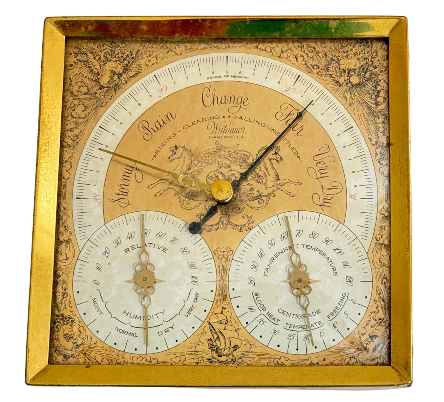Mid Century Wittnauer Barometer #1965569 | Auctionninja.com