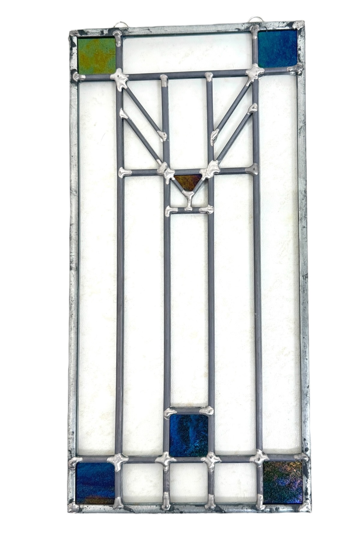 Small Stained Glass Panel #2045646 | Auctionninja.com
