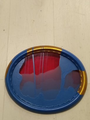 2010 OLIVIE PONCE ENAMEL ON PLEXIGLASS PAINTING
