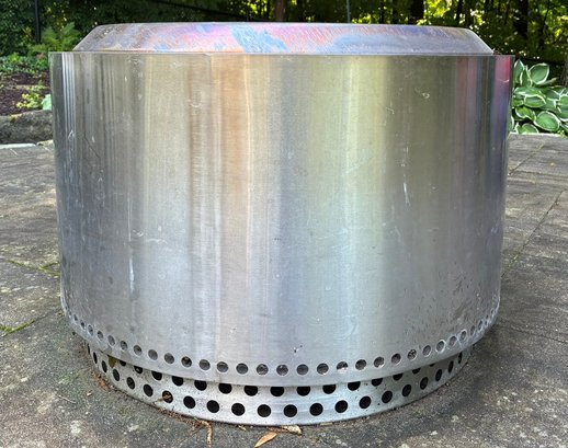 A Solo Stove Stainless Steel Fire Pit