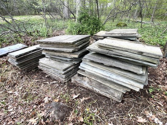 A Collection Of Large Bluestone Pieces - Removed