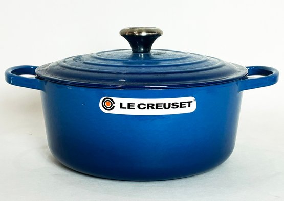 A Le Creuset Enameled Cast Iron Dutch Oven