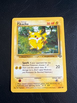 1995 Pokemon Card - Pikachu #1418584 | Auctionninja.com