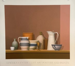WILLIAM BAILEY 7- Color Serigraph / Silkscreen  Title: 'Still Life - Soliloquy' - 1994
