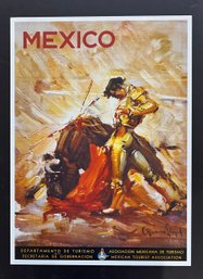 Mexico Bull Fighter Poster
