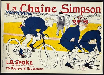 Toulouse Lautrec Original Art Lithograph On Rives Paper