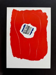 Robert MotherwellÊOriginal Vintage Lithograph.