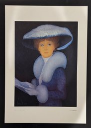 Guy Seradour Chapeau Emplume Lithograph