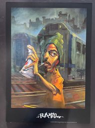 Justin Bua Spray Can Poster