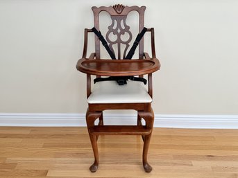 Vintage Decorative Young Hinkle High Chair, Made In North Carolina